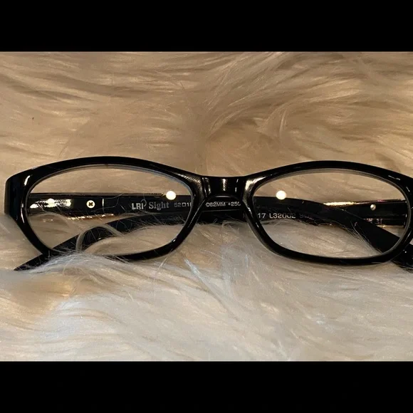 Accessories 25 Reading Glasses Lri Sight Black With Gold Lattice